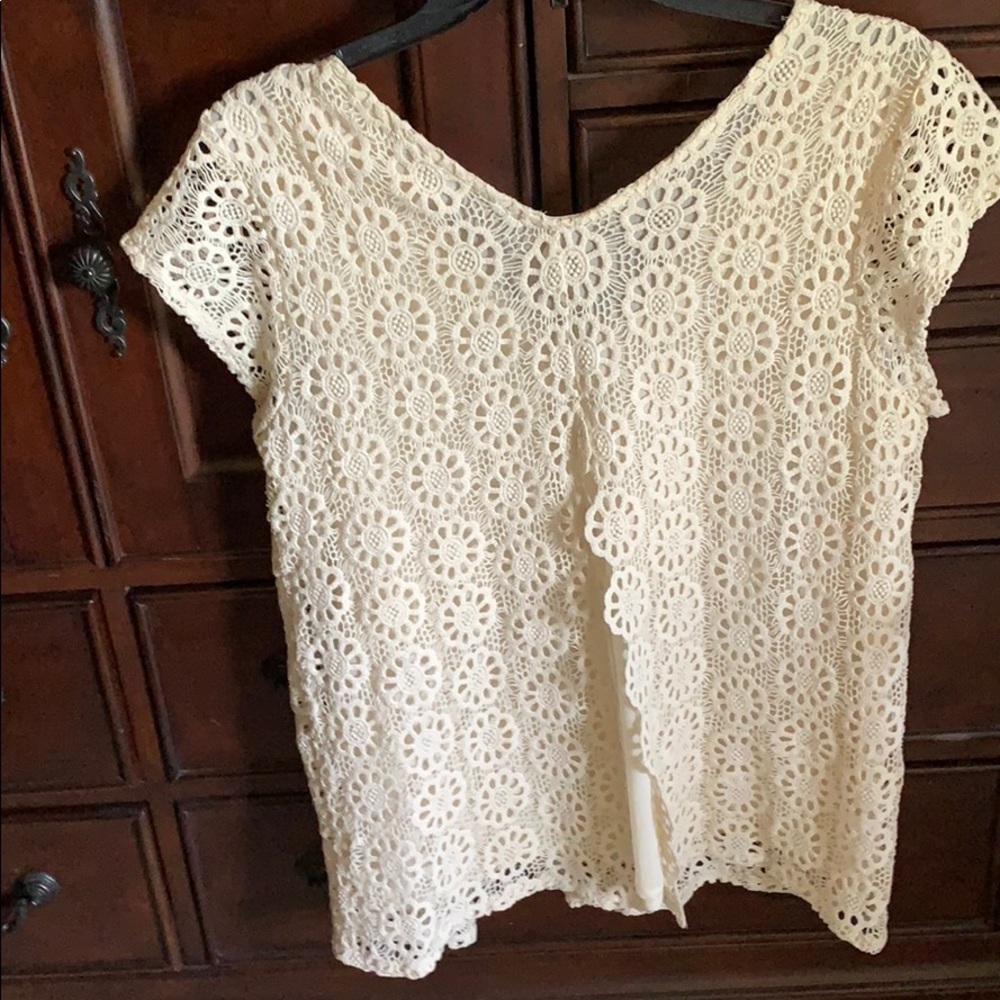 Design History crochet top with lining - Picture 4 of 6